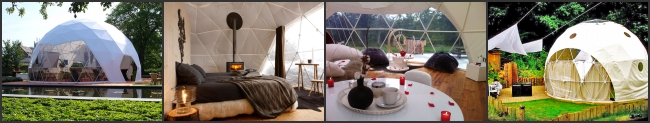 Serre chaude transparente de tente de dôme géodésique de 6m avec PVC Windows